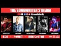 The Songwriter Stream (5 Acts, feat. Dan Florio & Carl M Banks)