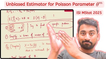ISI MStat 2025 PSA | Problem 28 | Unbiased Estimator for Poisson Parameter