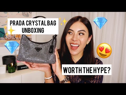 PRADA CRYSTAL UNBOXING 💎WAIT UNTIL YOU SEE THIS!!! 