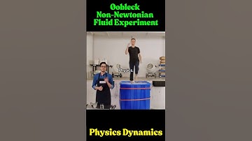 Solid or Liquid? Mind-Blowing Non-Newtonian Fluid Experiments! #shorts