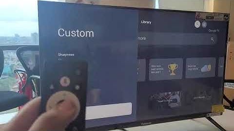 RGB pattern taking method though service mode Google TV