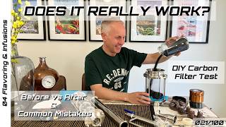 DIY Carbon Filtering for Neutral Spirits – Does It Really Work? | Home Distilling Experiment
