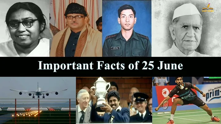 In English - History Of 25 June| Today History | On This Day | 25 June History | 25June |