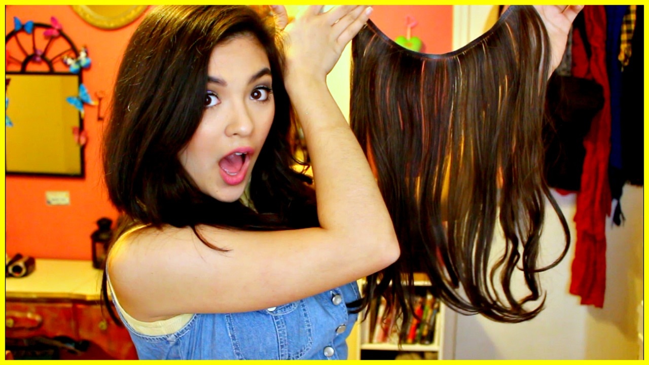 Trying Hair Extensions For The First Time! Review | TanglesinTiaras