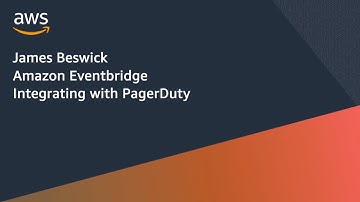 Amazon EventBridge: Integrating with PagerDuty