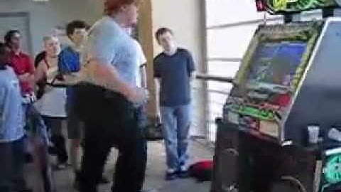 DDR: Fat Kid Fall