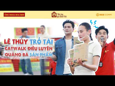 Lê Thúy trổ tài catwalk điêu luyện tận dụng kỹ năng sàn diễn để hoàn thành thử thách | MAGDV TẬP 199