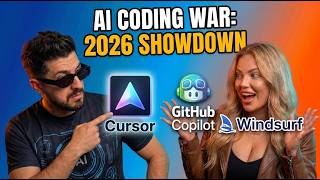 Copilot vs Cursor vs Windsurf In 2026