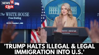Karoline Leavitt: Trump Will Halt Illegal & Legal Immigration Into the U.S. | Afghan Migrants | N18G
