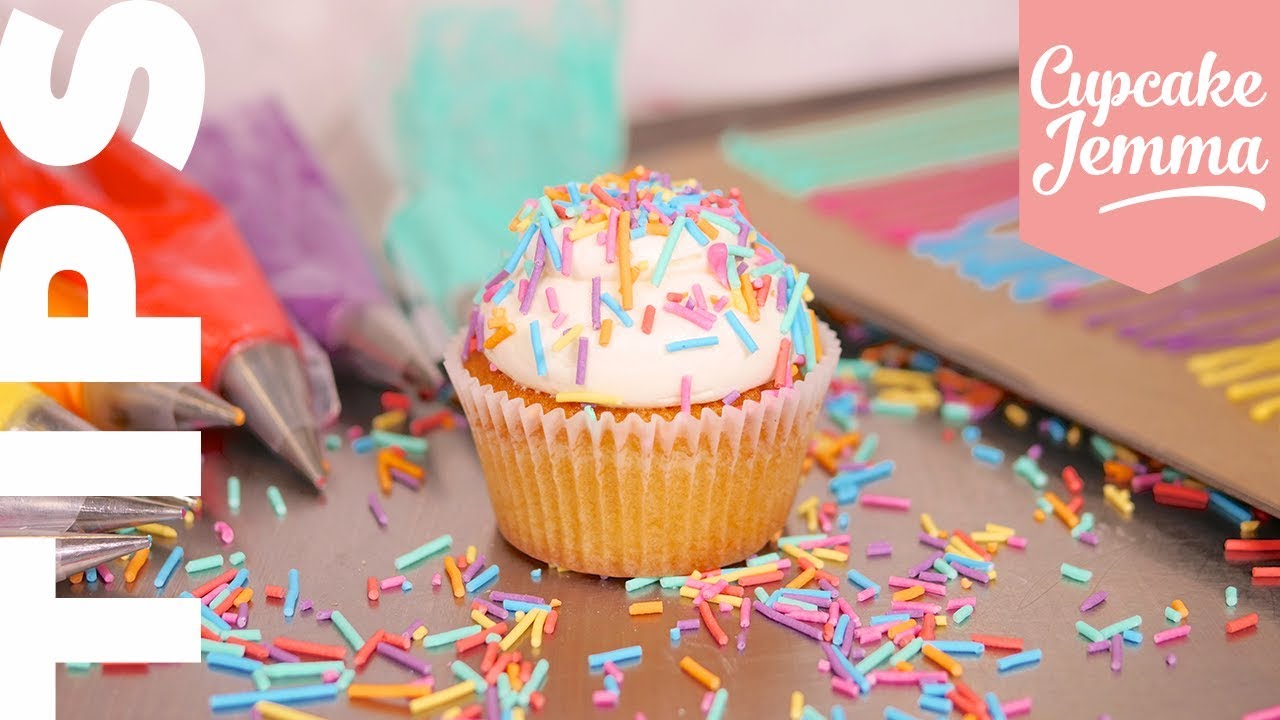 Make Your Own Sprinkles! | Cupcake Jemma Video Tips | CupcakeJemma