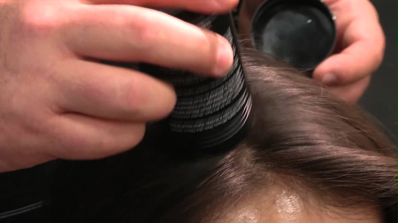 Miracle Hair - Hair Building Fiber Demonstration