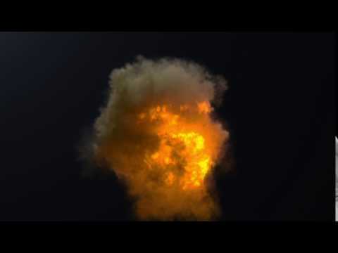 Redshift Houdini explosion test 01