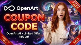 🛑 OpenArt AI Promo Savings ✅ | Coupon Code | Discount Code 🚨