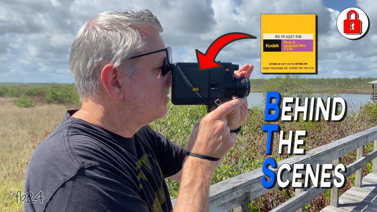 Testing my New Canon 310XL Super 8 Camera | Plus X 7276 | BTS
