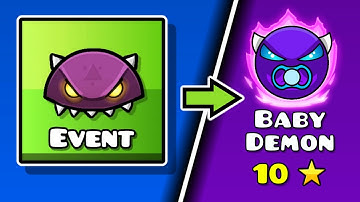 I FOUND THE EASIEST 2.2 DEMON - Geometry dash Cheat Codes by Whirl (Event)