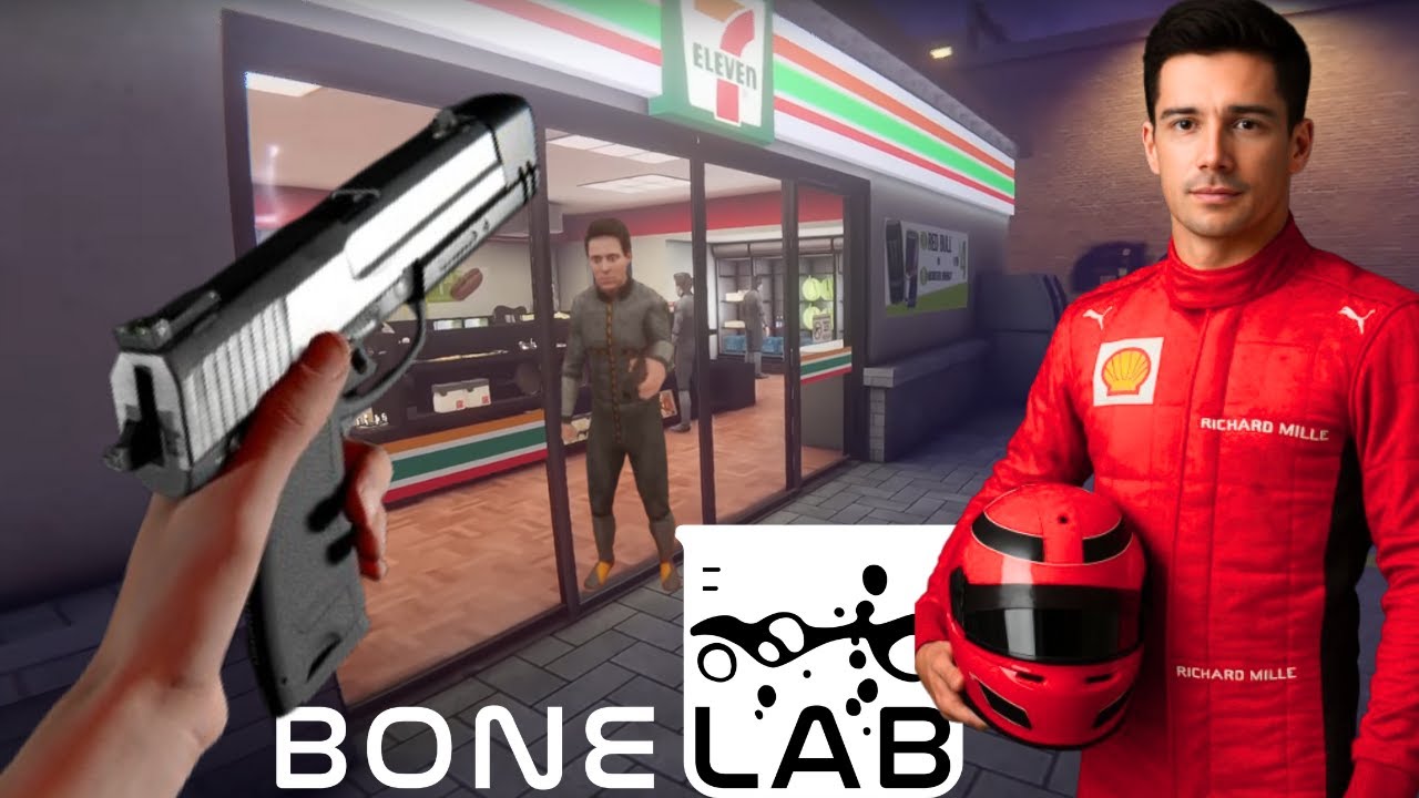 I Became A F1 Driver At 711 - Bonelab Mods/Movie - YouTube
