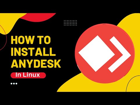 How To Install AnyDesk In Linux - YouTube