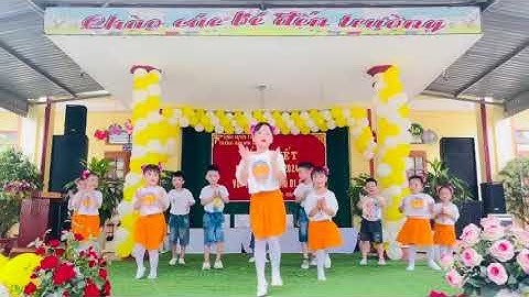 Lớp 5 tuổi A trường mầm non Tái Sơn bế giảng năm học 2023-2024