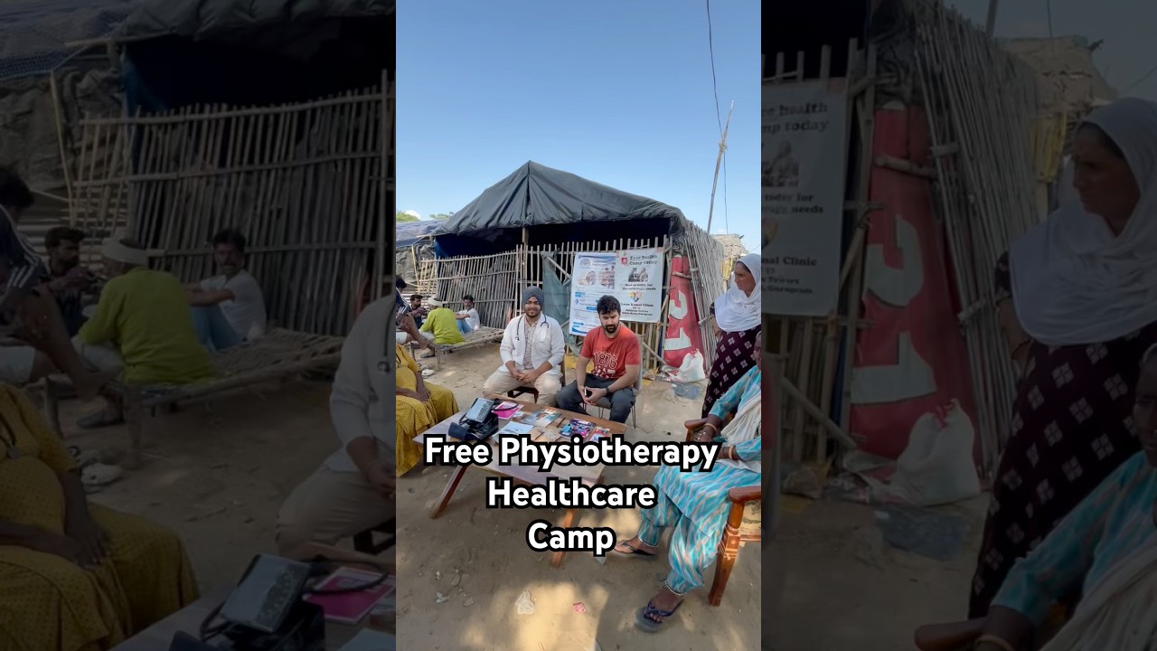 📌Free Physiotherapy Healthcare Camp for the community 💡 