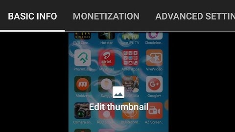 Change the thumbnail of YouTube Videos | creator studio