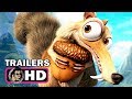 Ice age 15 all scrat movie clips  trailers 2002  2016