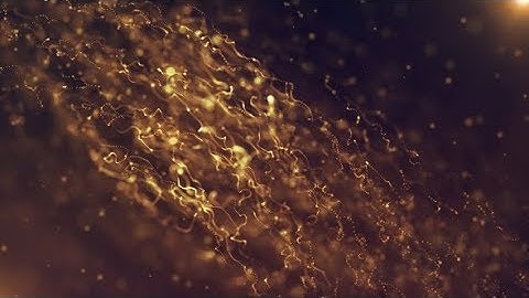 Particle Gold Abstract | Motion Graphics - Videohive template
