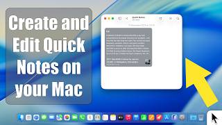 استخدم تطبيق الملاحظات السريعة على نظام ماك screenshot 2