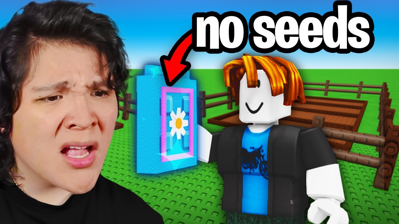 Grow a Garden BUT I Can't Plant Seeds