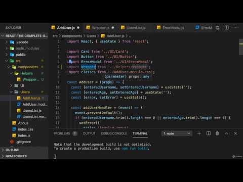 064 Creating a Wrapper Component