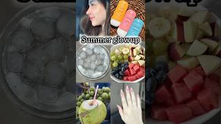 Summer Glowup skincare haircare bodycare glowup shorts shortsfeed beautytips viral