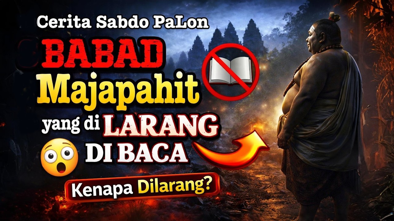 KISAH NYATA‼️ BABAD Majapahit yang DILARANG Dibaca… Ada Perjanjian Gaib di Dalamnya #sabdopalon