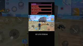 HACKER vs ME 💀 1vs4 CLUTCH GONE WRONG❌ ON LIVE STREAM #ff #freefire #shorts #ffshorts #ffshortslive