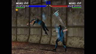 MK4 - Sub-Zero 8 hits 83% combo (Maximum Damage OFF)