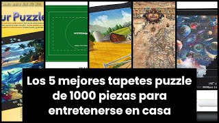 Tapete Puzzle,tapete Puzzle 3000 Piezas, Tapete para Enrollar Puzzles,  Puzzle Mat Negro,Estera de Rompecabezas Portátil, Puzzle Mat Roll