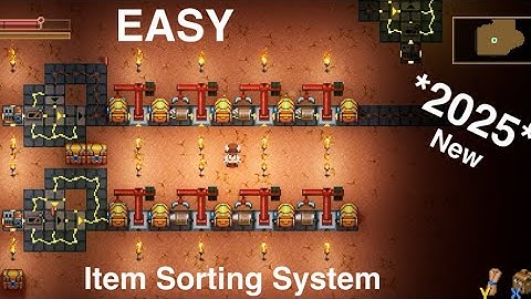 HOW TO Build an Automatic Item Sorting System in Core Keeper 2025 UPDATED GUIDE