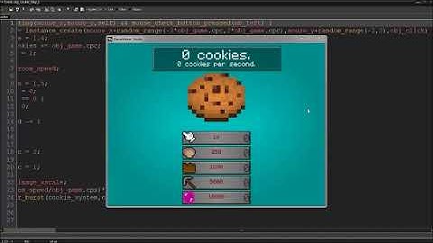 Cookie Clicker Game Maker 1.4 (GML)