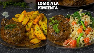 Lomo a la Pimienta Facil y Rico | Abelca