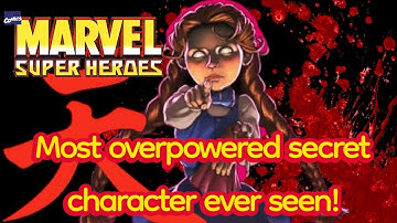 Marvel super heroes arcade ANITA the UNSTOPPABLE secret! #marvelvscapcomfightingcollection #ps5 l