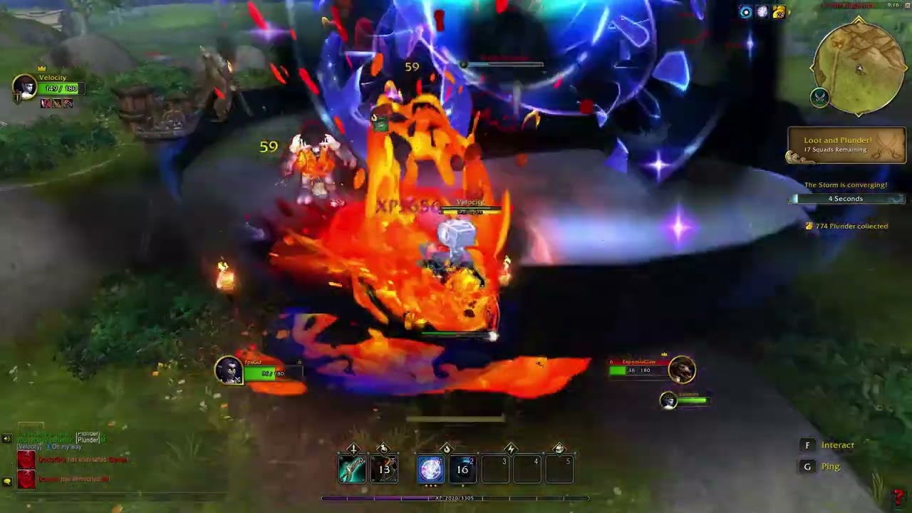 WoW Plunderstorm - Double One Shot