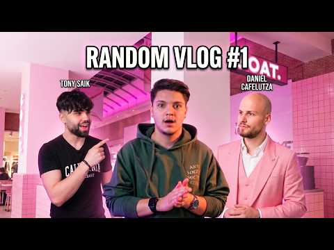 RANDOM VLOG #1 - DANIEL CAFELUTZA, TONY SAIK SI ZION