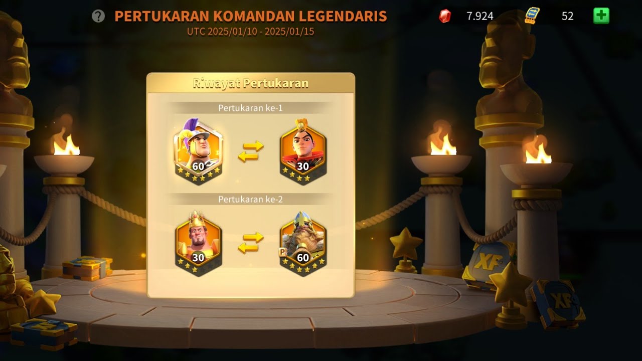 Swap Event Rok rise of kingdom swap commander murah akhirnya saya pilih cava untuk ...