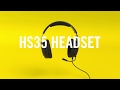 Corsair hs35 stereo gaming headset  make audio your ally