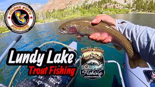 Lundy Lake Lee Vining CA  Eastern Sierra Ultralight Trout Fishing