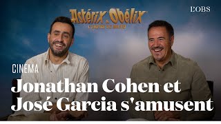 Astérix et Obélix : l'interview blague de Jonathan Cohen et José Garcia