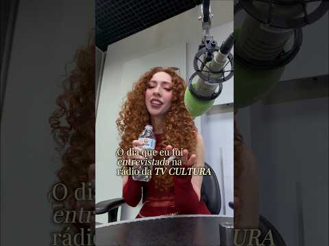 FUI ENTREVISTADA NA CULTURA!!
