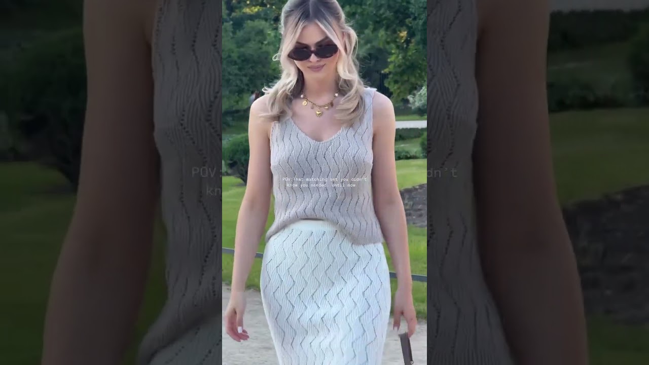 Komplet  top Amalfi i spódnica Veneta 💛