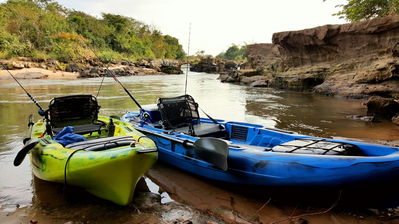Pescaria de Caiaque no Rio Aquidauana - Shark  - Pesca Informal