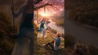 Somewhere Between Dreams &amp; Love ✨#oxkingⁿ¹#DreamyLove#FantasyVibes#AnimeCinematic#ReelsIndia