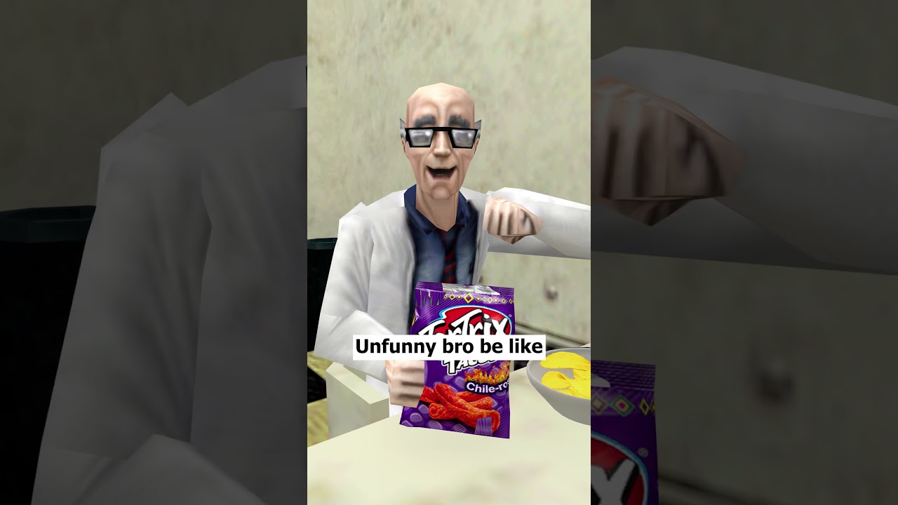 When bro's joke is UNFUNNY 😅❤️🍟 / Half-Life 