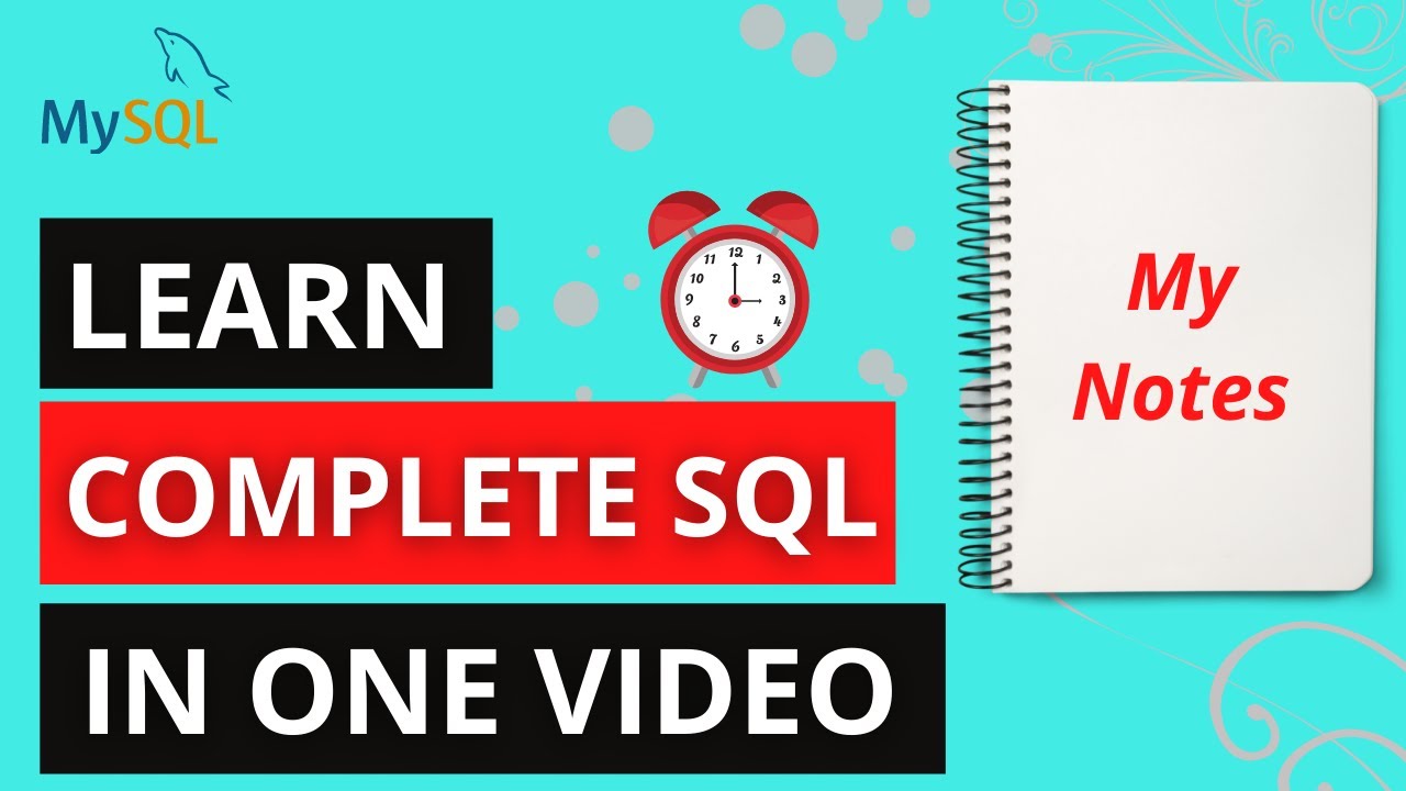 Learn SQL in One Video || SQL Crash Course🔥 || SQL Beginner to Advance